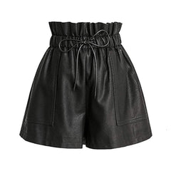 Leather Shorts