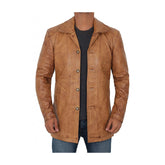 Cappotto in pelle