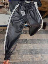 leather jogger/trouser/pant