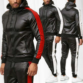 LEATHER HOODIES
