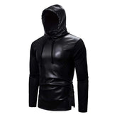 LEATHER HOODIES
