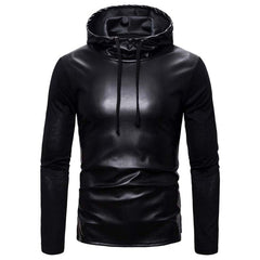 LEATHER HOODIES