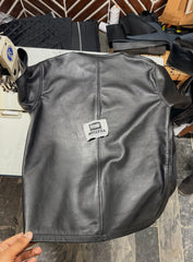 Leather Tshirt | Lamb leather shirt