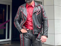 Shirt,jacket and boots