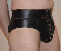 Leather Jokstrap