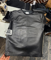 Leather Tshirt | Lamb leather shirt