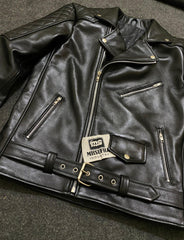 Padded Biker Jacket | Fashion Leather Jacket | Uniform Leather Jacket