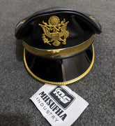 Genuine Cowhide Leather Cap | Leather Muir Cap | Leather Police cap