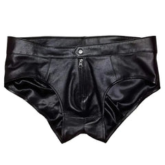 Handmade Men’s Genuine Leather Brief, Soft Lambskin Underwear Shorts, Men’s Gift , Comfort, Stylish
