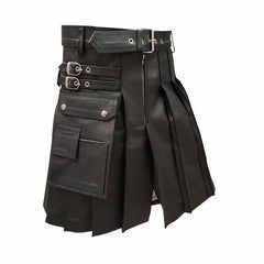 Leather Utility Pride Kilt