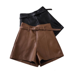 Leather Shorts