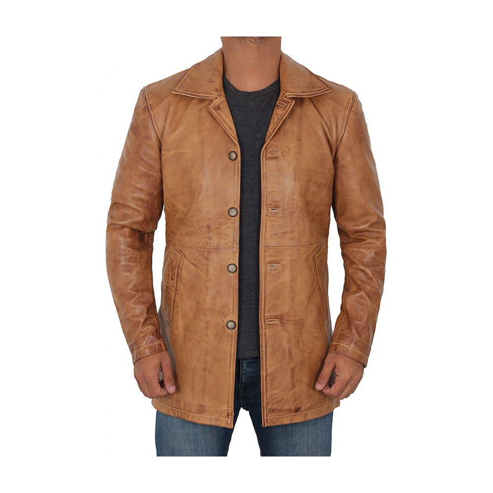 Leather Coat