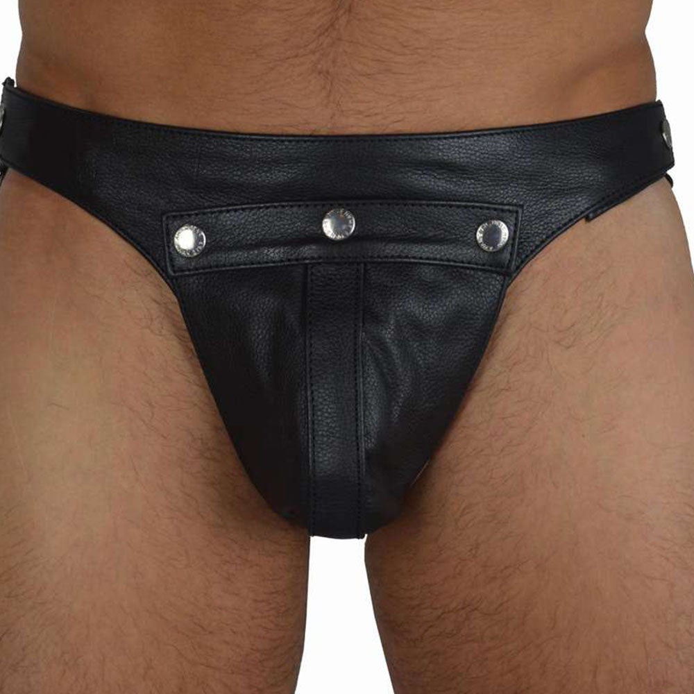 Leather Jokstrap