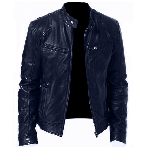 Classic Black Leather Jacket