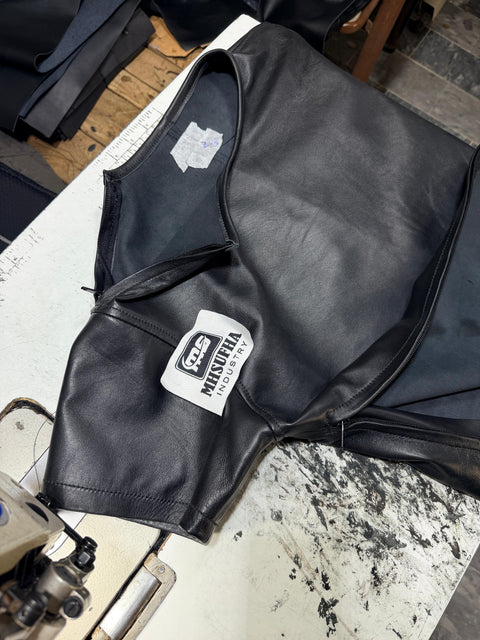 Leather Tshirt | Lamb leather shirt