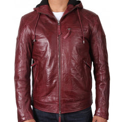 Leather Hoodies
