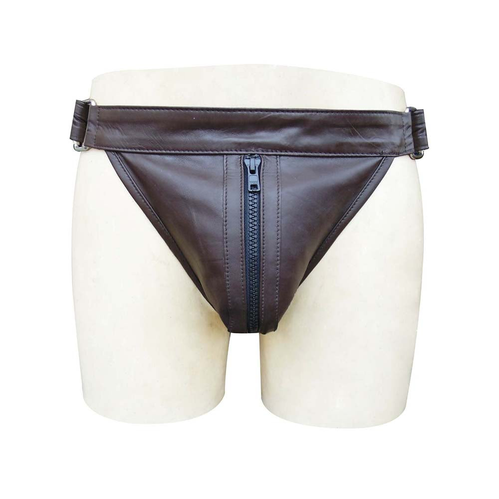 Leather Jokstrap