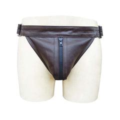 Leather Jokstrap