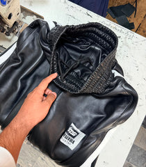 leather jogger/trouser/pant