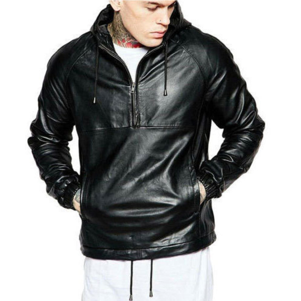 Leather Hoodies