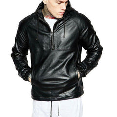 Leather Hoodies