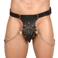 Leather Jokstrap