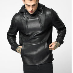 Leather Hoodies