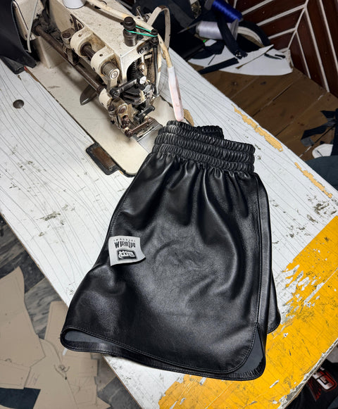 Leather Boxer Short | Lamb Leather Short