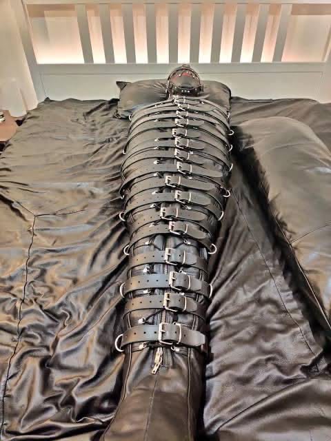 Genuine Cowhide Leather Sleepsack with Leather Lining/Sleeping Bag