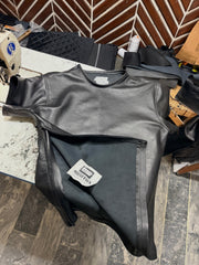 Leather Tshirt | Lamb leather shirt