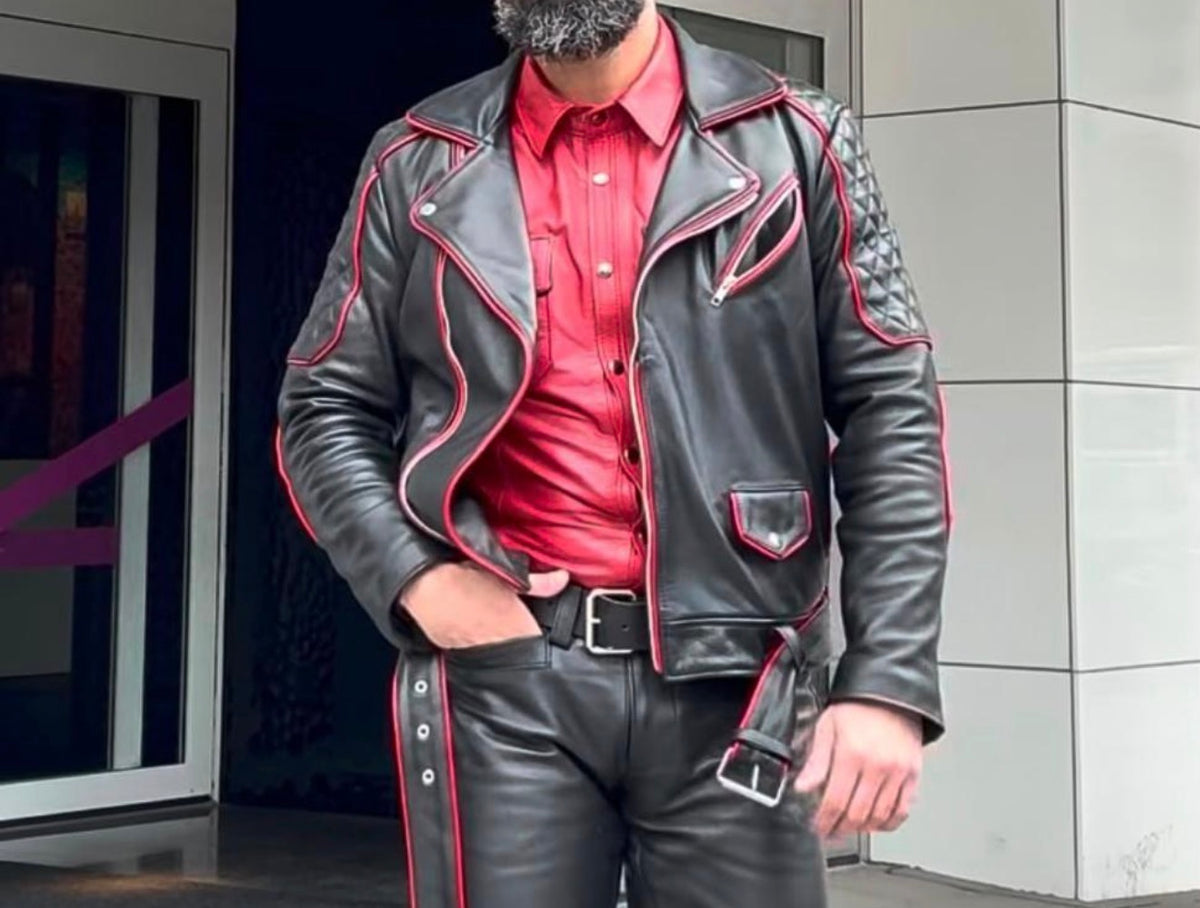 Shirt,jacket and boots