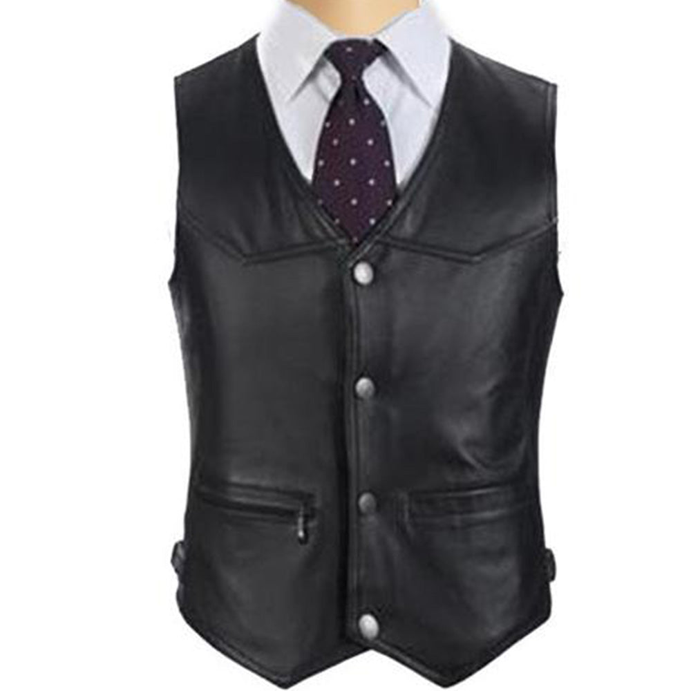 Leather Vest