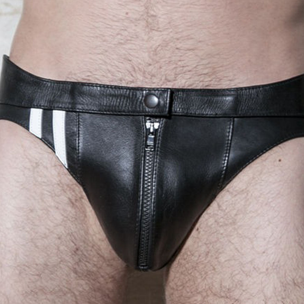 Leather Jokstrap