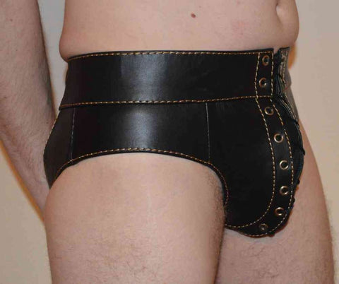 Jockstrap in pelle