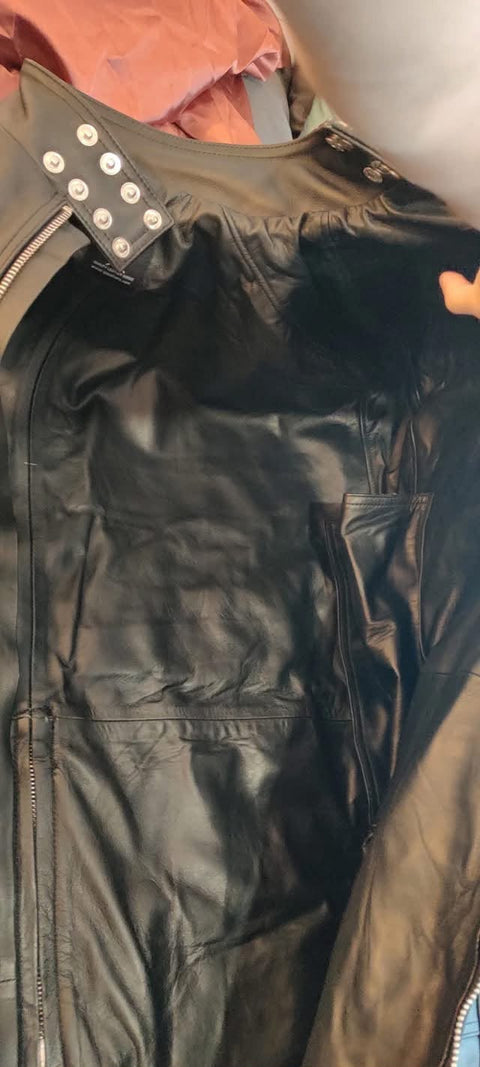 Genuine Cowhide Leather Sleepsack with Leather Lining/Sleeping Bag