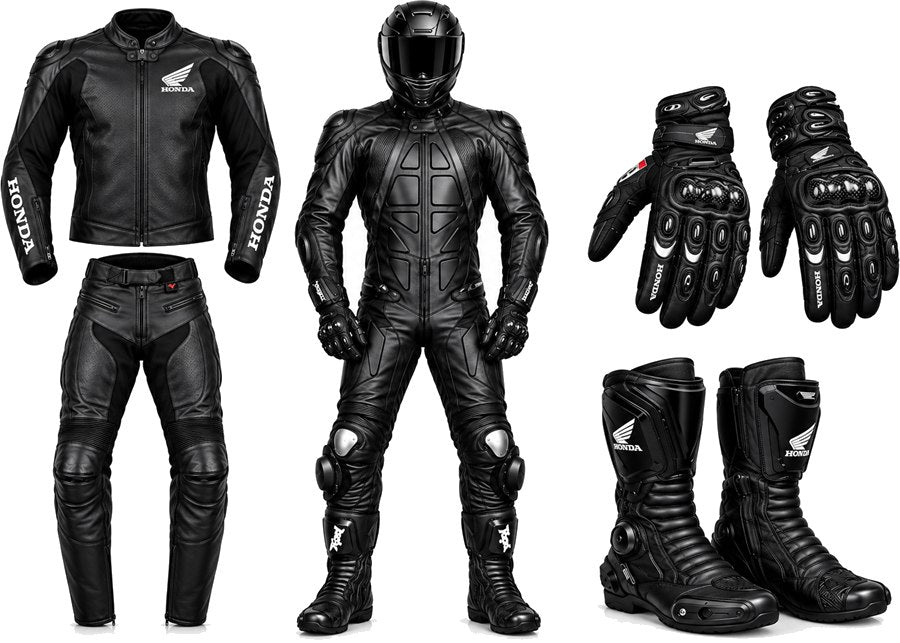 Attrezzatura da moto in pelle — shop the collection